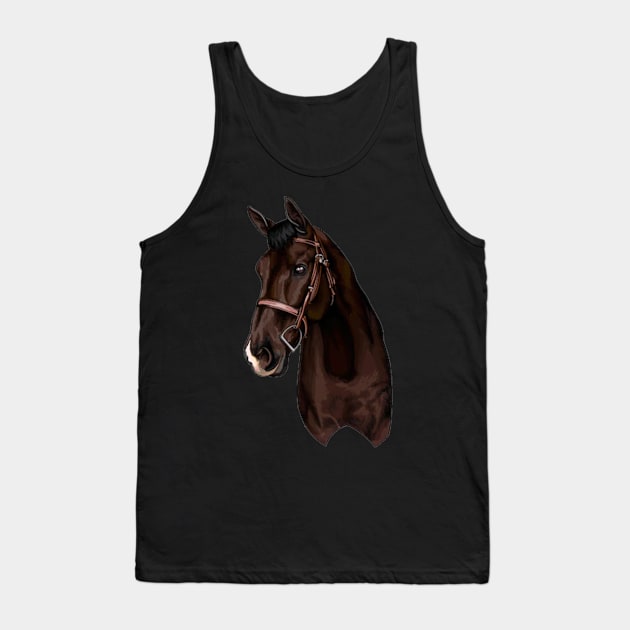 Horse Tank Top by man_reda